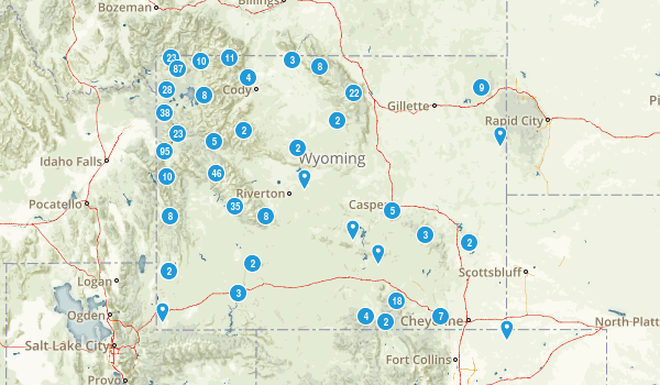 Wyoming Map