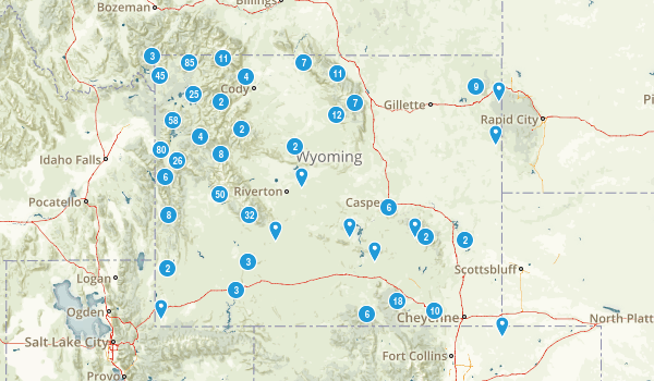 Wyoming Map
