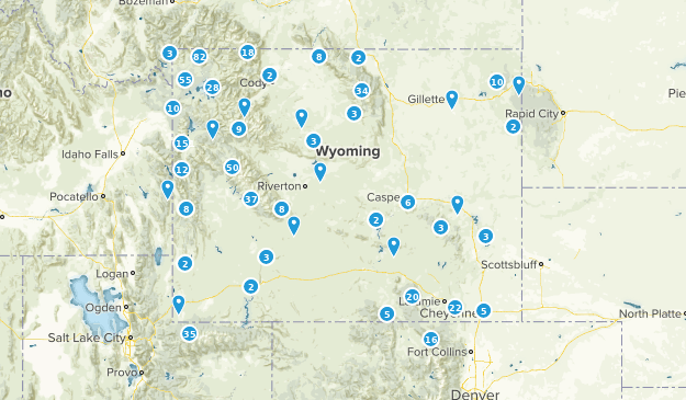 Wyoming Map