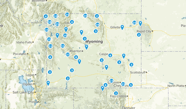 Wyoming Map