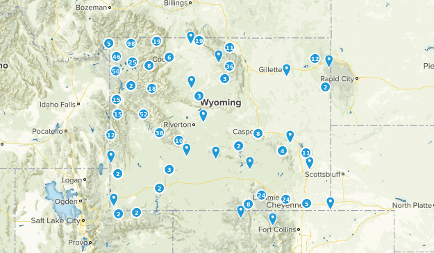 Wyoming Map