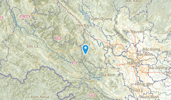 Phú Thọ, Vietnam Map