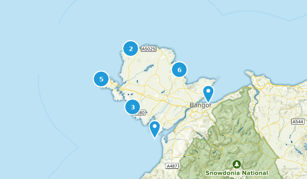 Ynys Môn, Pays de Galles Map