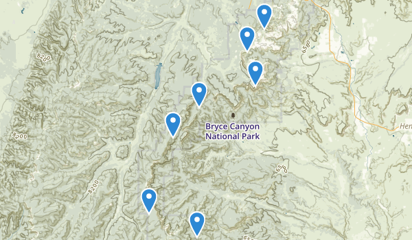 bryce hiking map best trails near bryce utah alltrails bryce hiking map best trails near bryce utah alltrails