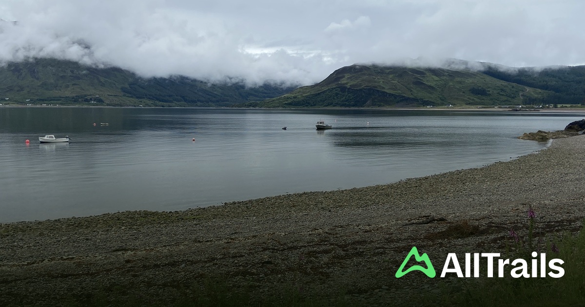 Kinloch Hourn Estate Camping Area - hikes and trails to get you there ...
