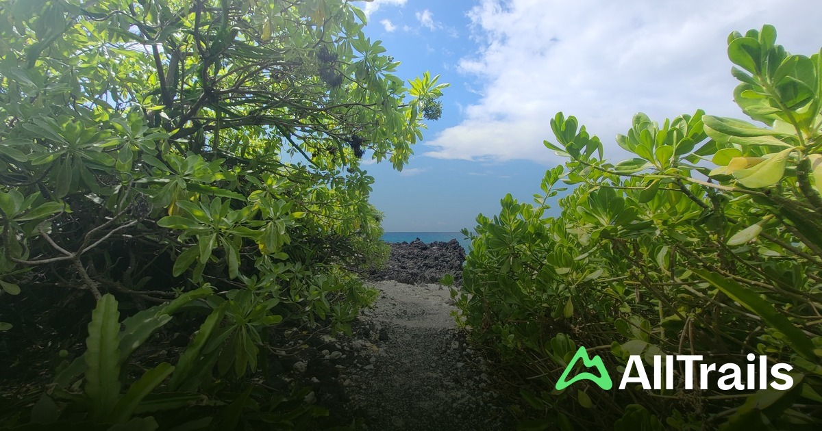 Manini Map Manini Beach - hikes and trails to get you there | AllTrails