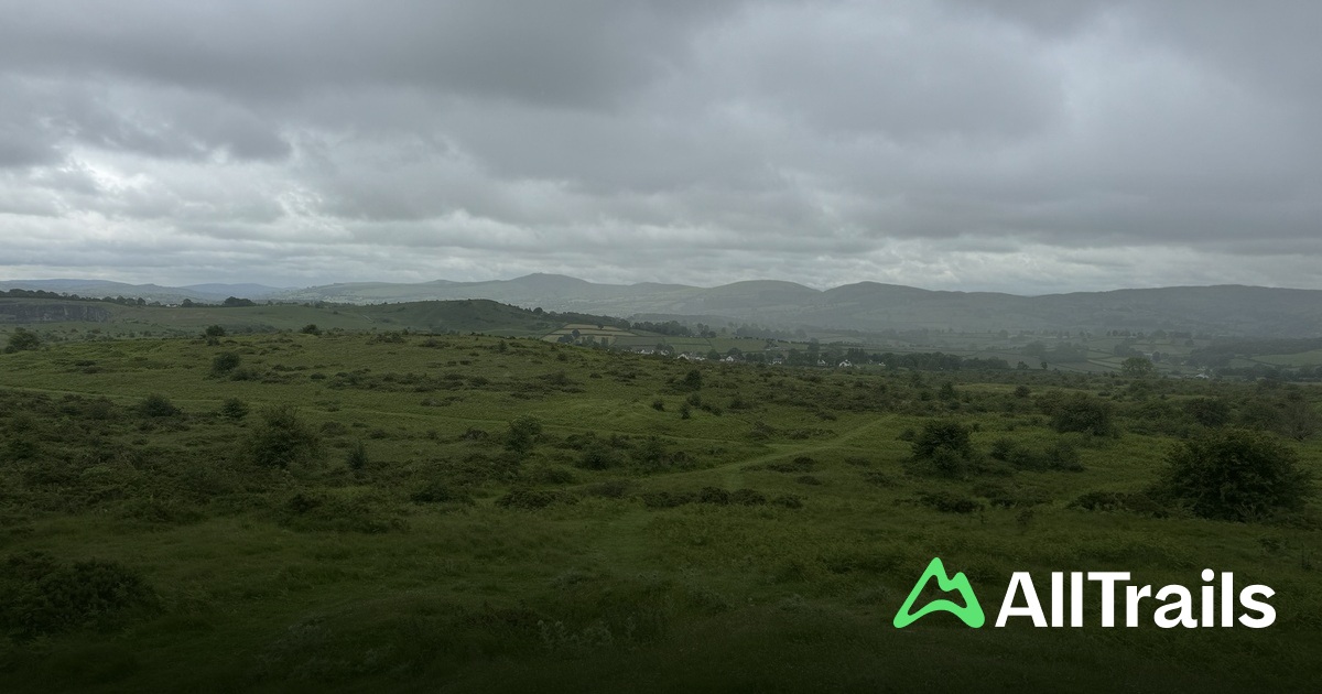 Y Cae Ras Map Rhes-y-cae Horse Whimsey Site - hikes and trails to get you there ...